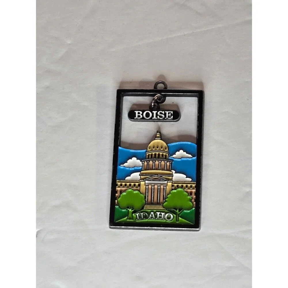 Boise Idaho Charm for Keychain or Ornament